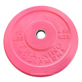 Atacado Exercício de Ginástica Personalizado 5kg Pink Peso Placas